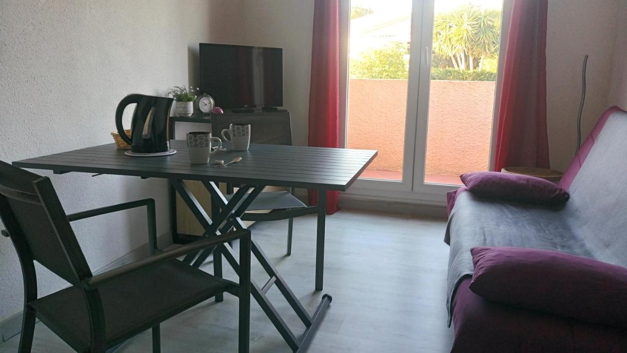 Lara 2 - T2 Balcon Piscine Lit Double & Clic-Clac Parking Pres Du Centre-Port Et Ile Loisirs Agde Exteriör bild