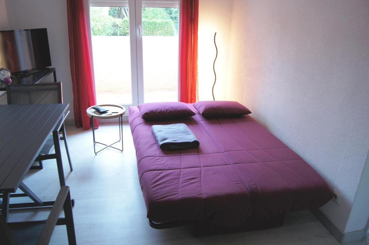 Lara 2 - T2 Balcon Piscine Lit Double & Clic-Clac Parking Pres Du Centre-Port Et Ile Loisirs Agde Exteriör bild