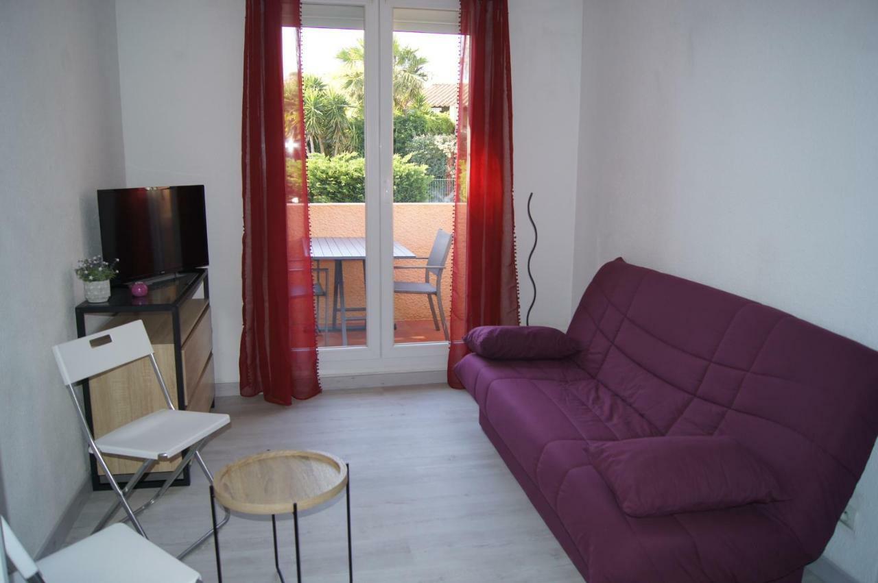 Lara 2 - T2 Balcon Piscine Lit Double & Clic-Clac Parking Pres Du Centre-Port Et Ile Loisirs Agde Exteriör bild
